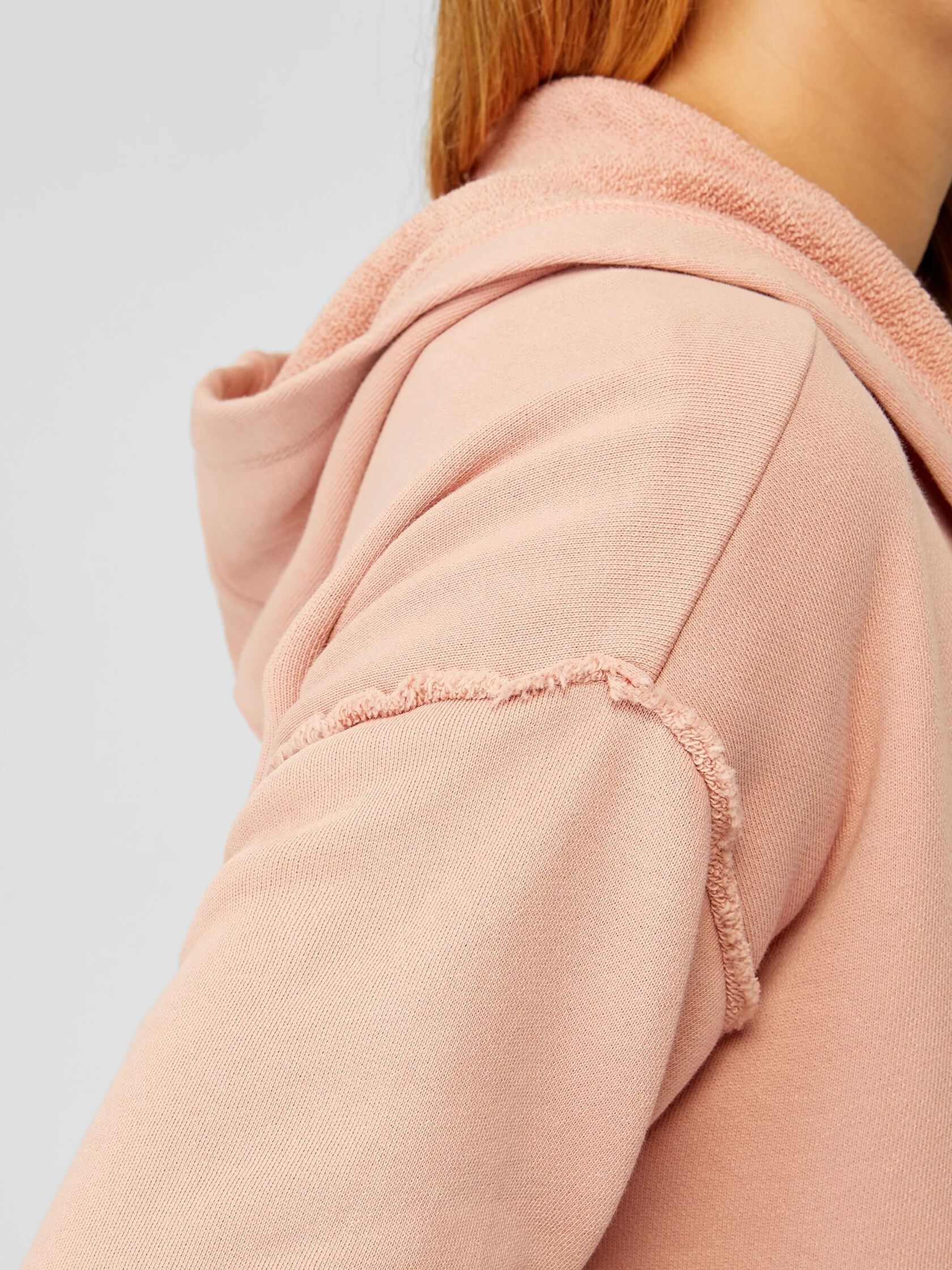 Organic Cotton French Terry Hooded Jacket