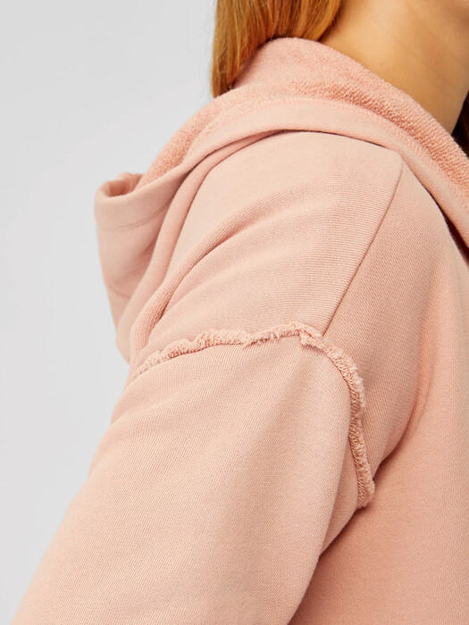 Organic Cotton French Terry Hooded Jacket