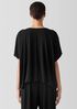 Fine Jersey Crew Neck Box-Top