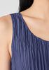 Crushed Silk Tiered Dress