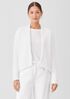 Peruvian Organic Cotton Crimp Cardigan