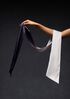 Ombr&eacute; Silk Charmeuse Double Tie Scarf