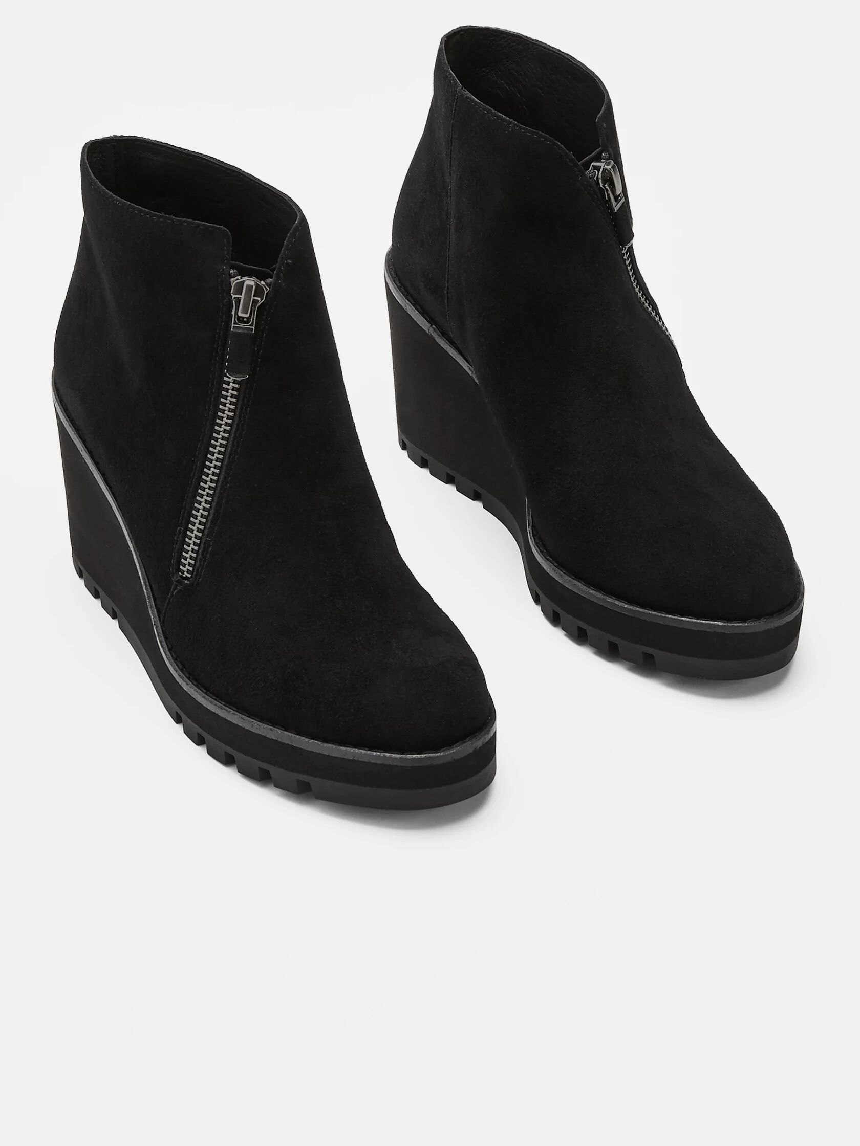 Alto Wedge Bootie in Suede