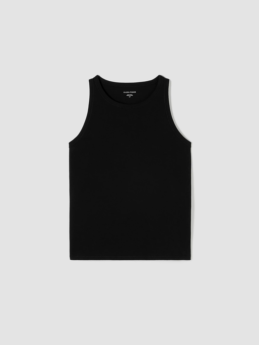 Traceable Cotton Jersey Scoop Neck Tank