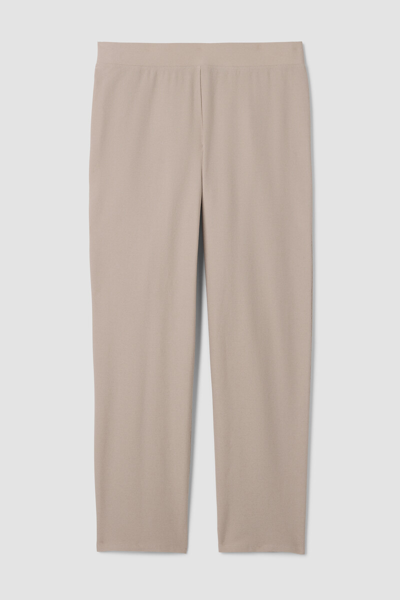 Washable Stretch Crepe Straight Pant Washable Stretch Crepe Straight Pant