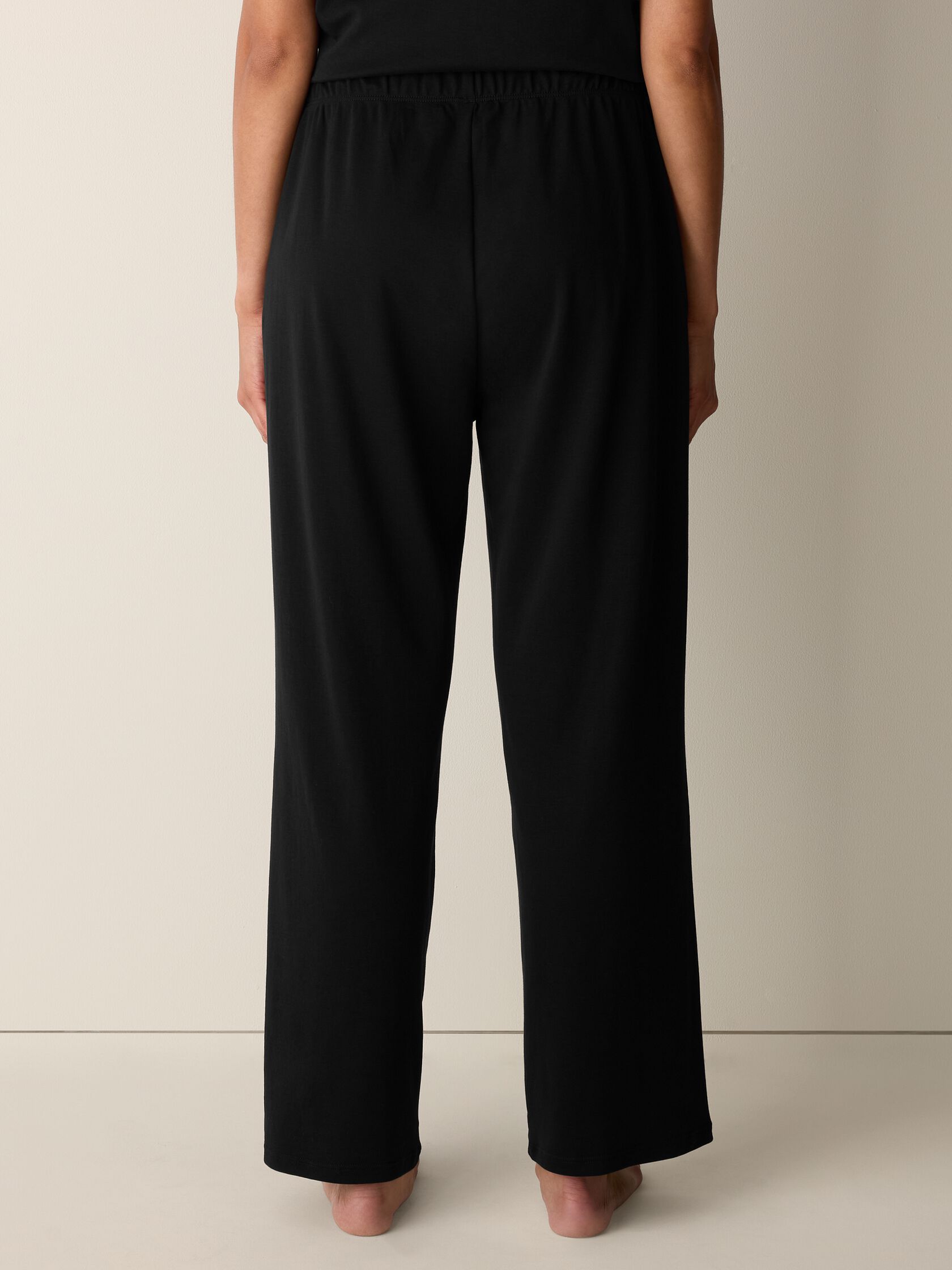 Organic Cotton Interlock Straight Sleep Pant