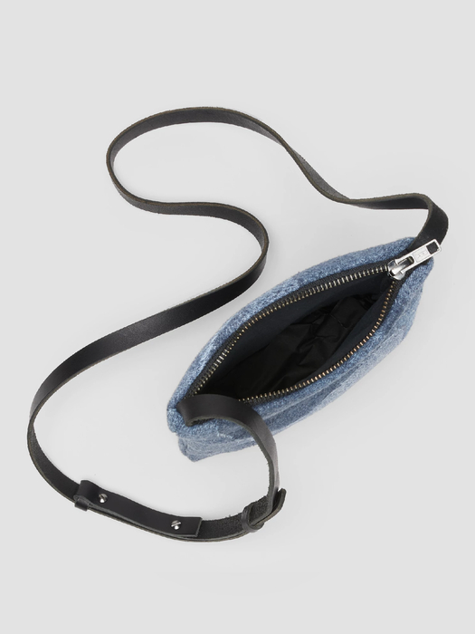 Waste No More Denim Crossbody Bag