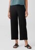 Lightweight Organic Cotton Terry Straight Pant