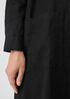 Organic Linen Mandarin Collar Dress
