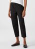 Organic Cotton Twill Tapered Cropped Pant