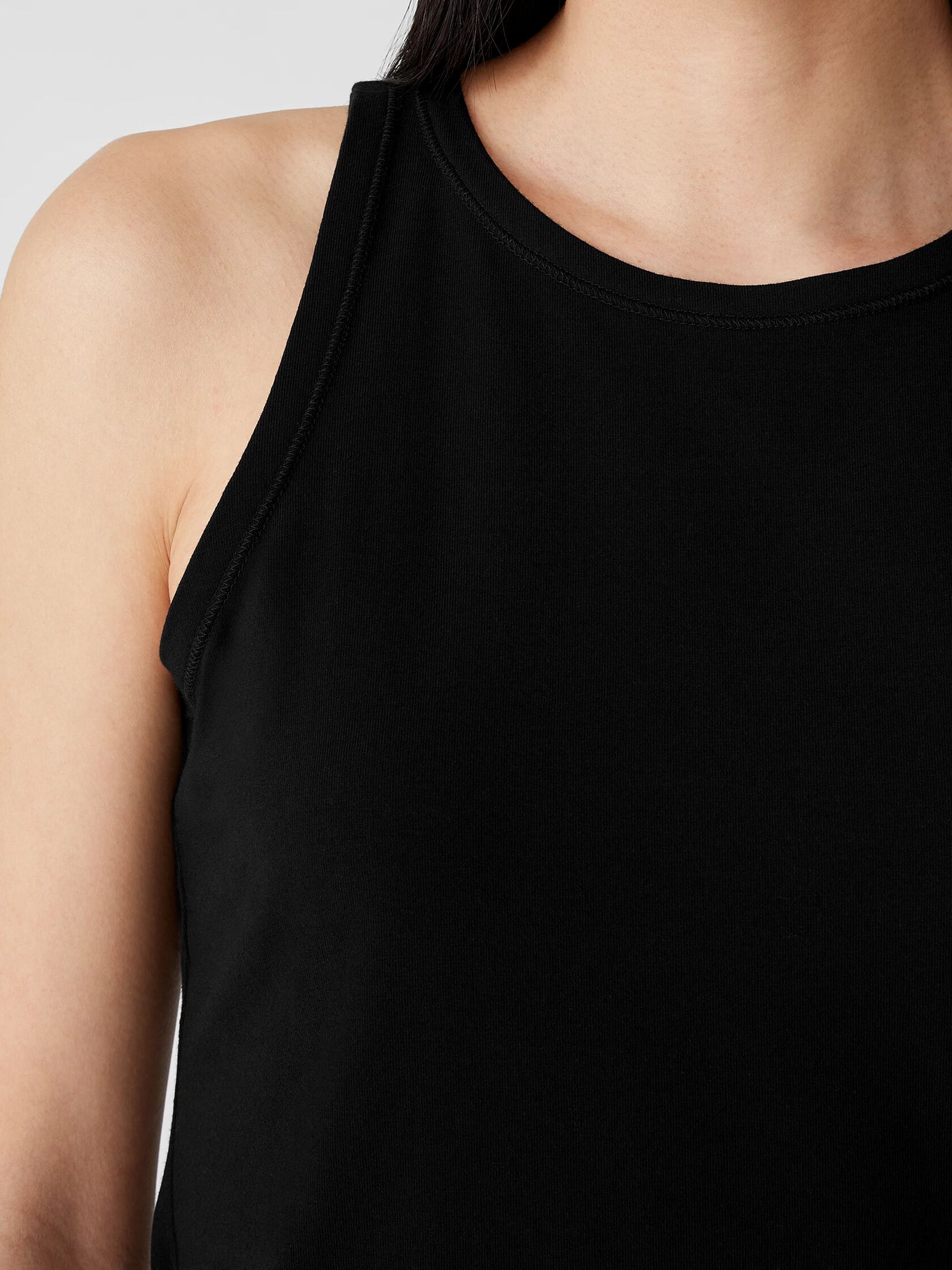 Traceable Organic Cotton Jersey Round Neck Tank