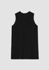 Organic Linen Cotton Funnel Neck Top