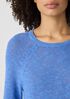 Organic Linen Cotton Slub Crew Neck Top