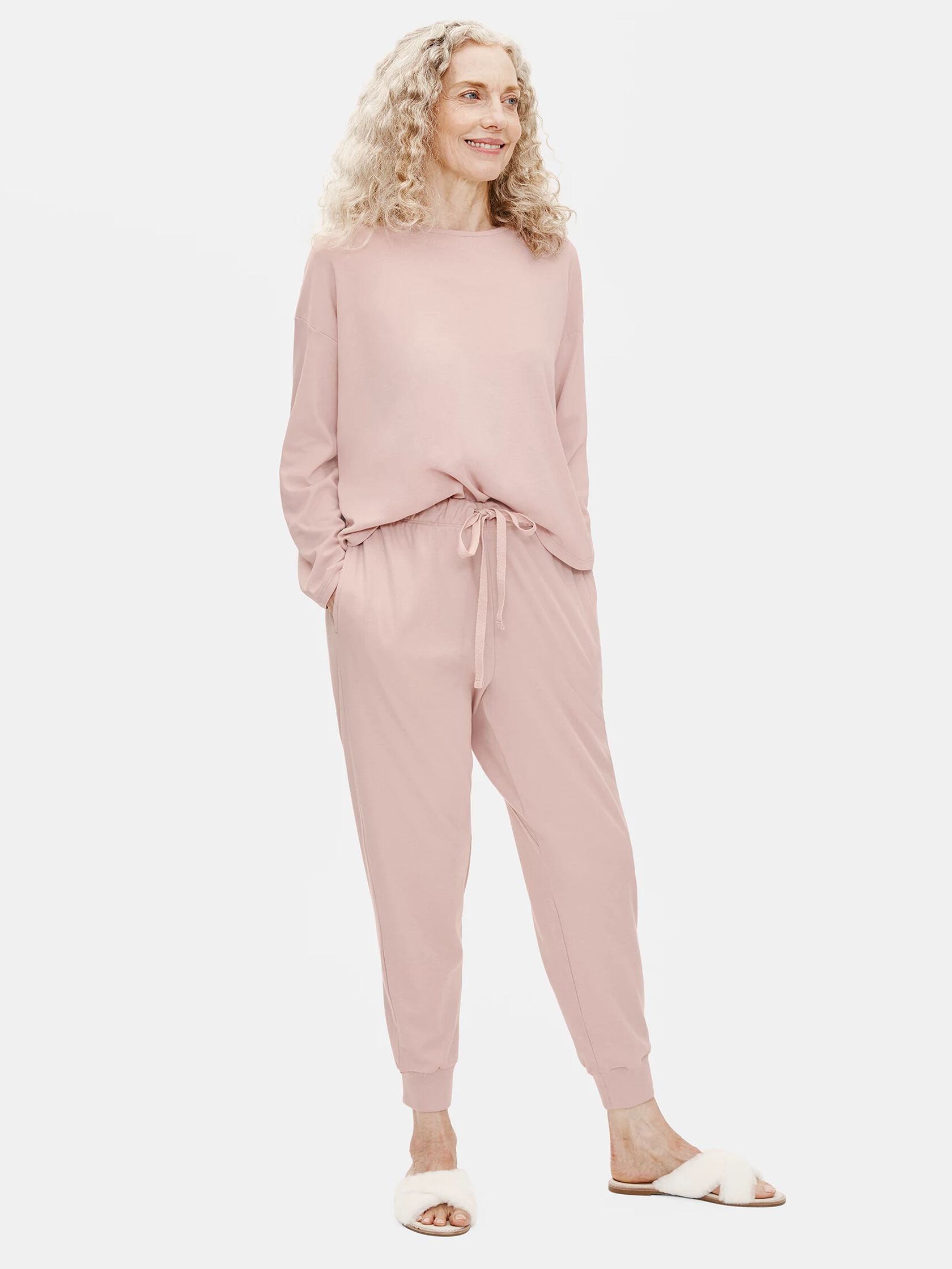 Cozy Organic Cotton Interlock Jogger Pant