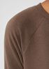 Cozy Brushed Terry Raglan-Sleeve Top