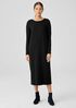 Stretch Jersey Knit Jewel Knit Dress