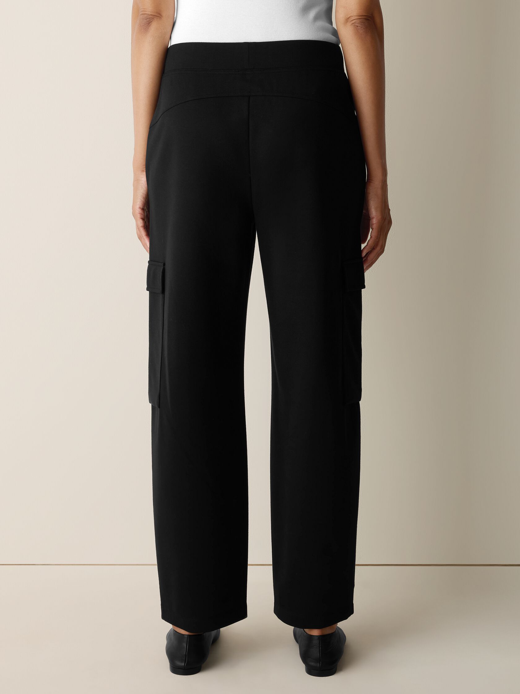 Lightweight Ponte Lantern Cargo Pant