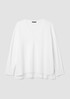 Organic Linen Cotton Slub V-Neck Top
