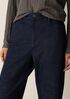 Cotton Stretch Denim Straight Jean