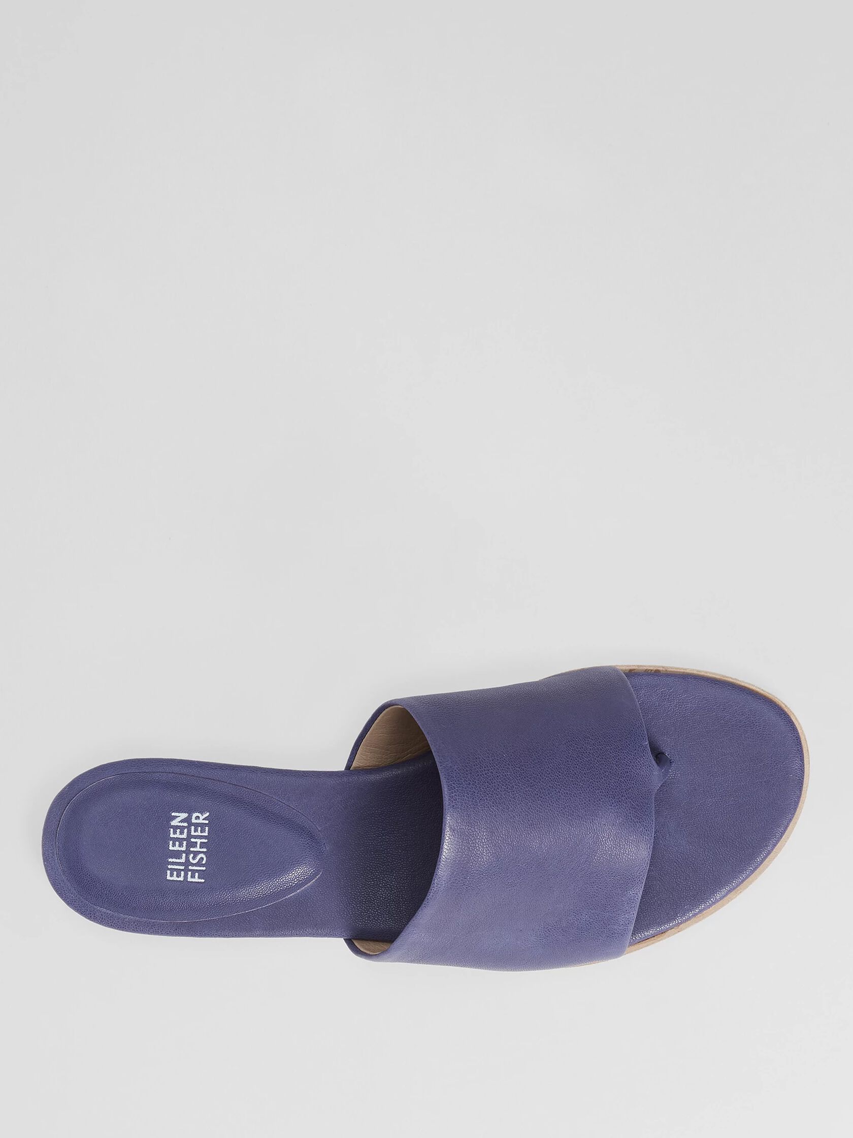 Edge Leather Slide Sandal