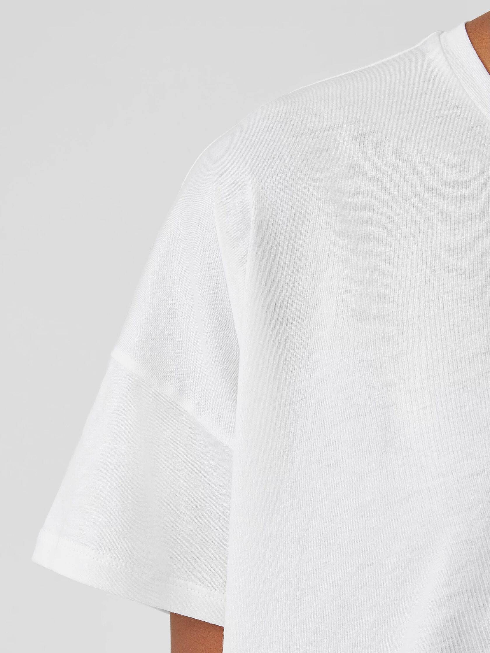 Organic Cotton Easy Jersey Crew Neck Tee