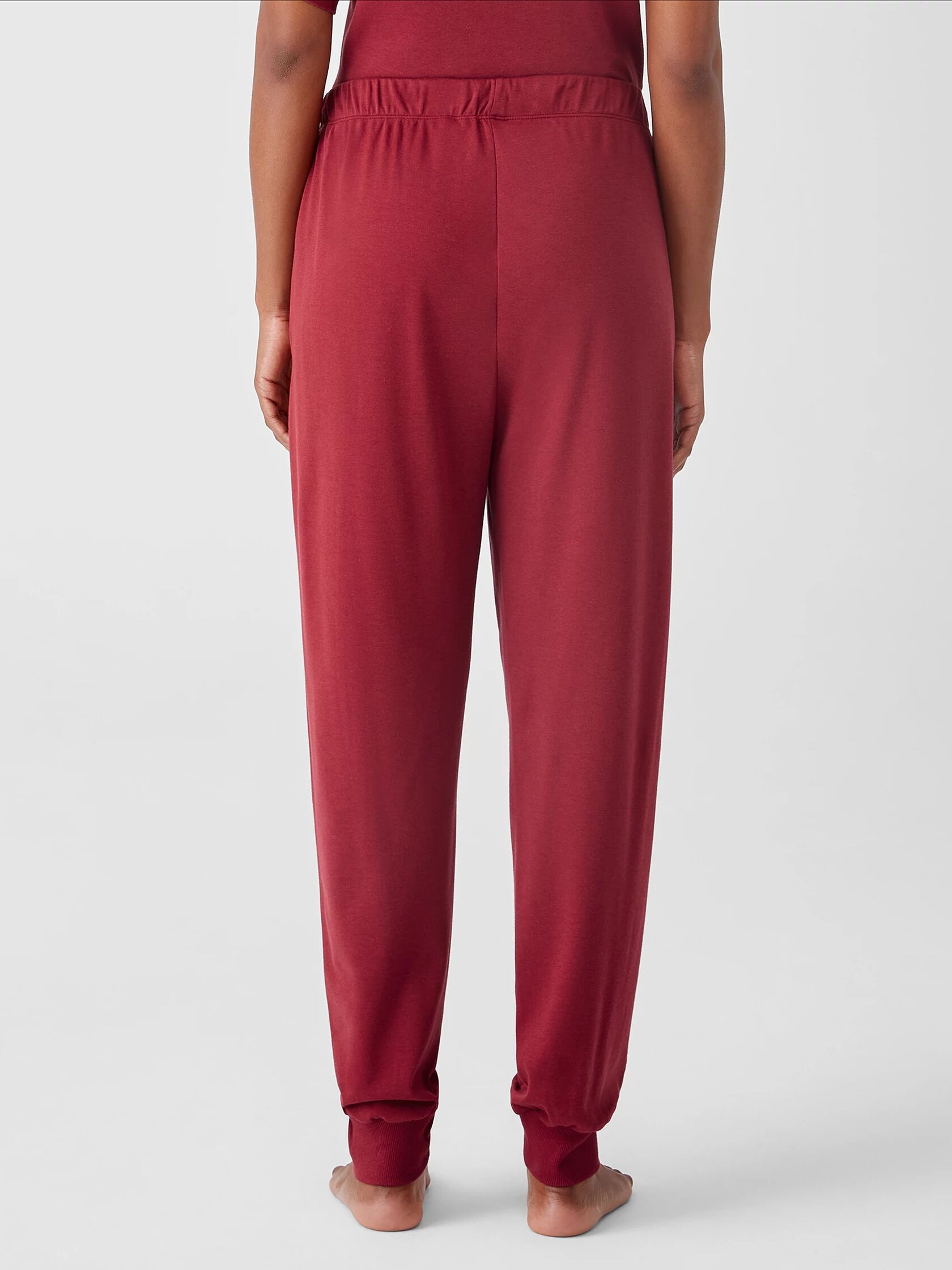 Cozy Organic Cotton Interlock Jogger Pant