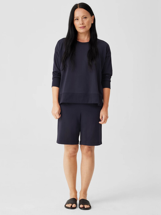 Pima Cotton Stretch Jersey Shorts