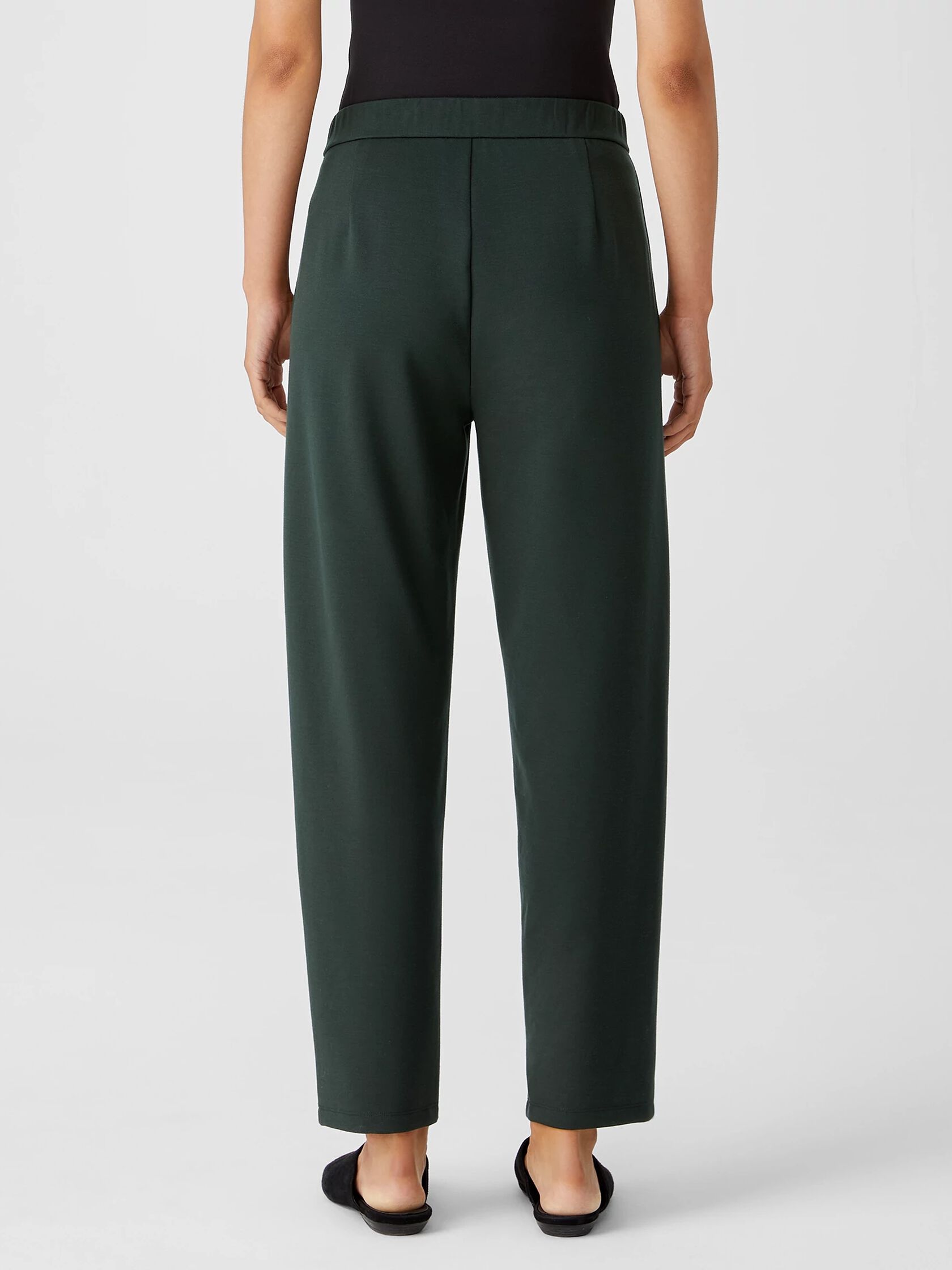 Washable Flex Ponte Slouchy Pant