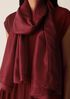 Washed Organic Silk Scarf