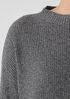 Silk Noil Funnel Neck Top