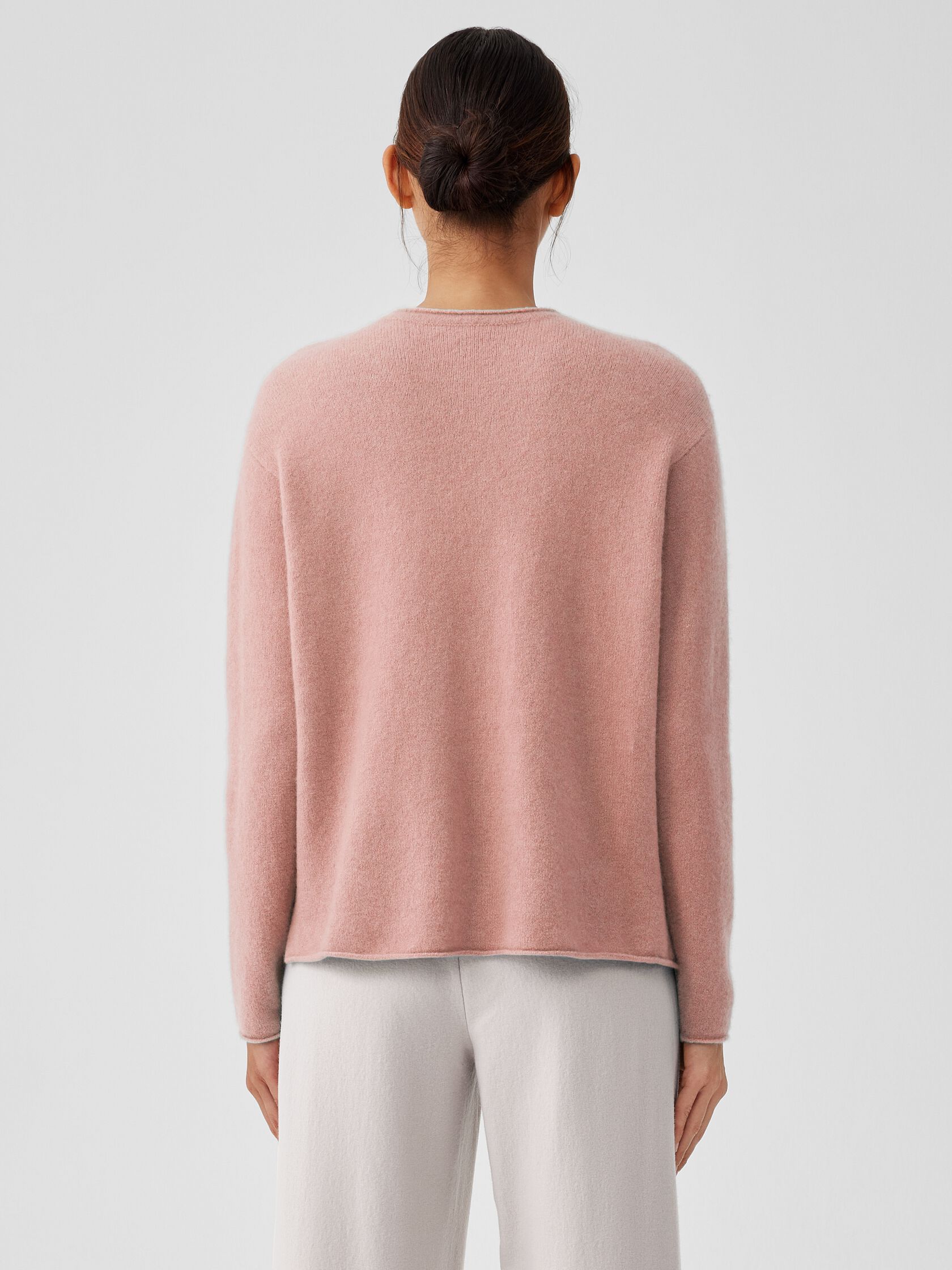 Cashmere Silk Bliss Crew Neck Top