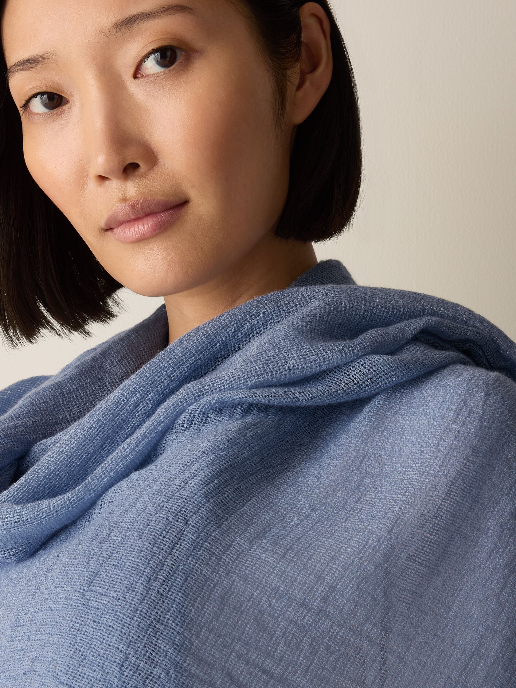 Cozy Crinkle Gauze Scarf