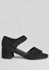 Fey Tumbled Nubuck Leather Sandal