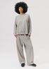 Heathered Fleece Barrel Pant