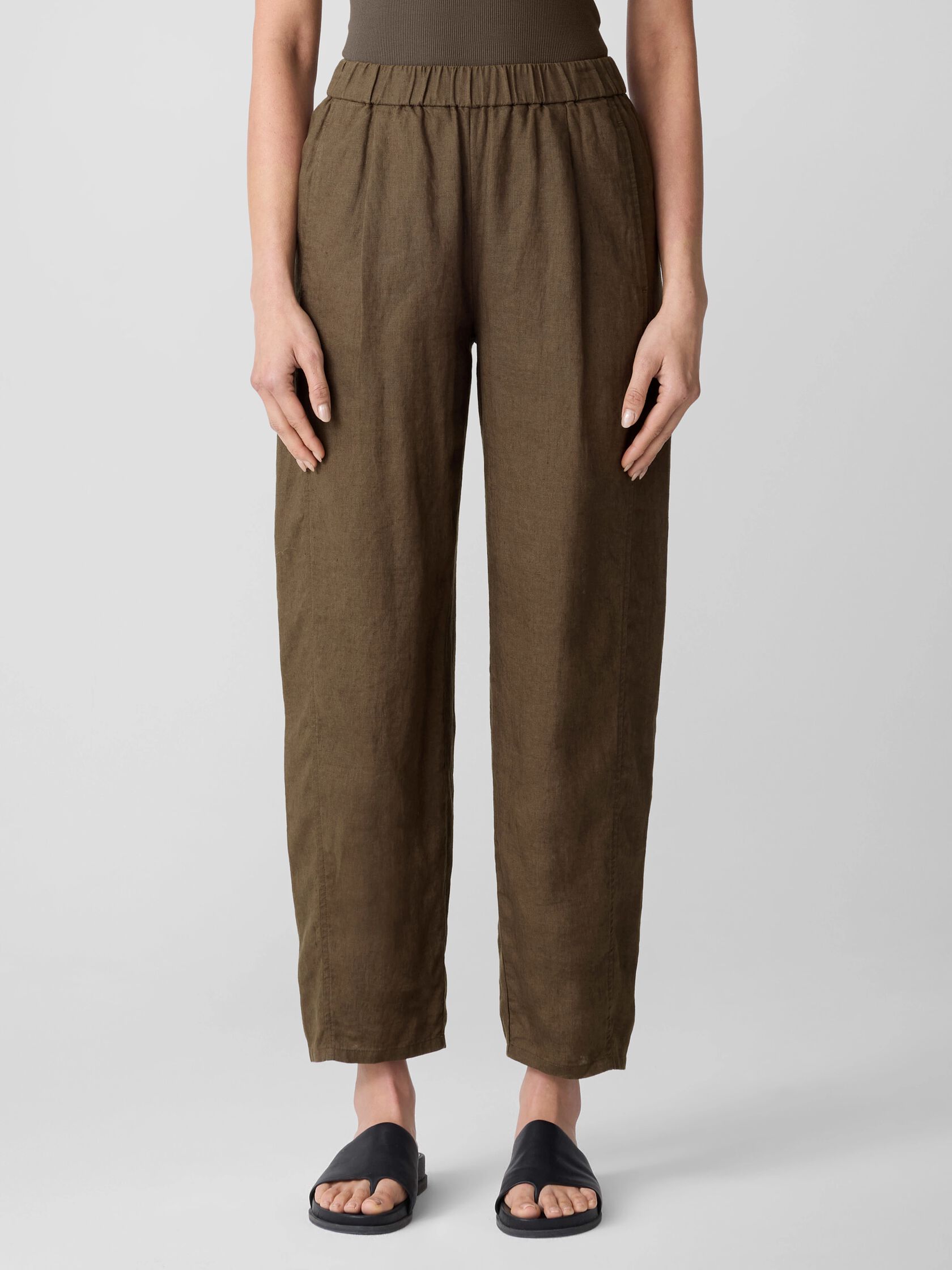 Organic Linen Lantern Pant