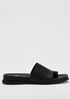 Digit Leather Slide Sandal