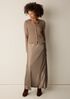 Heavyweight Silk Charmeuse Bias Skirt