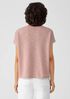 Organic Cotton Linen Slub Square Top