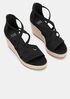 Wanda Tumbled Nubuck Espadrille