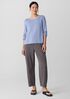 Peruvian Cotton Blend Bateau Neck Top
