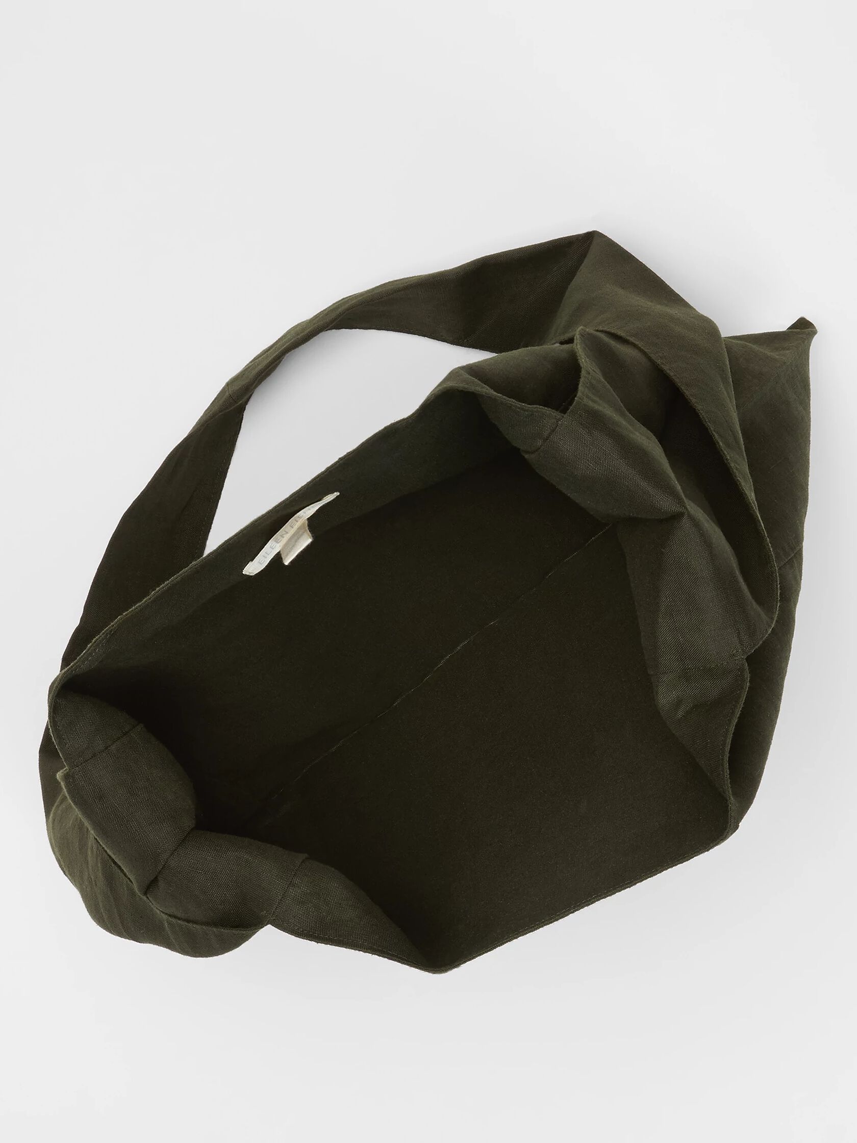 Organic Linen Shopper Tote