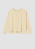 Traceable Cotton Jersey Crew Neck Top