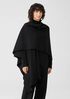 Lightweight Boiled Wool Serape in Responsible Wool