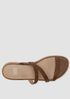 Kira Tumbled Leather Sandal