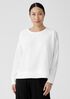 Traceable Organic Cotton Jersey Crew NeckTop