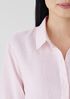 Organic Handkerchief Linen Classic Collar Shirt