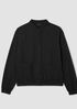 Cotton Blend Stripe Stitch Flight Jacket