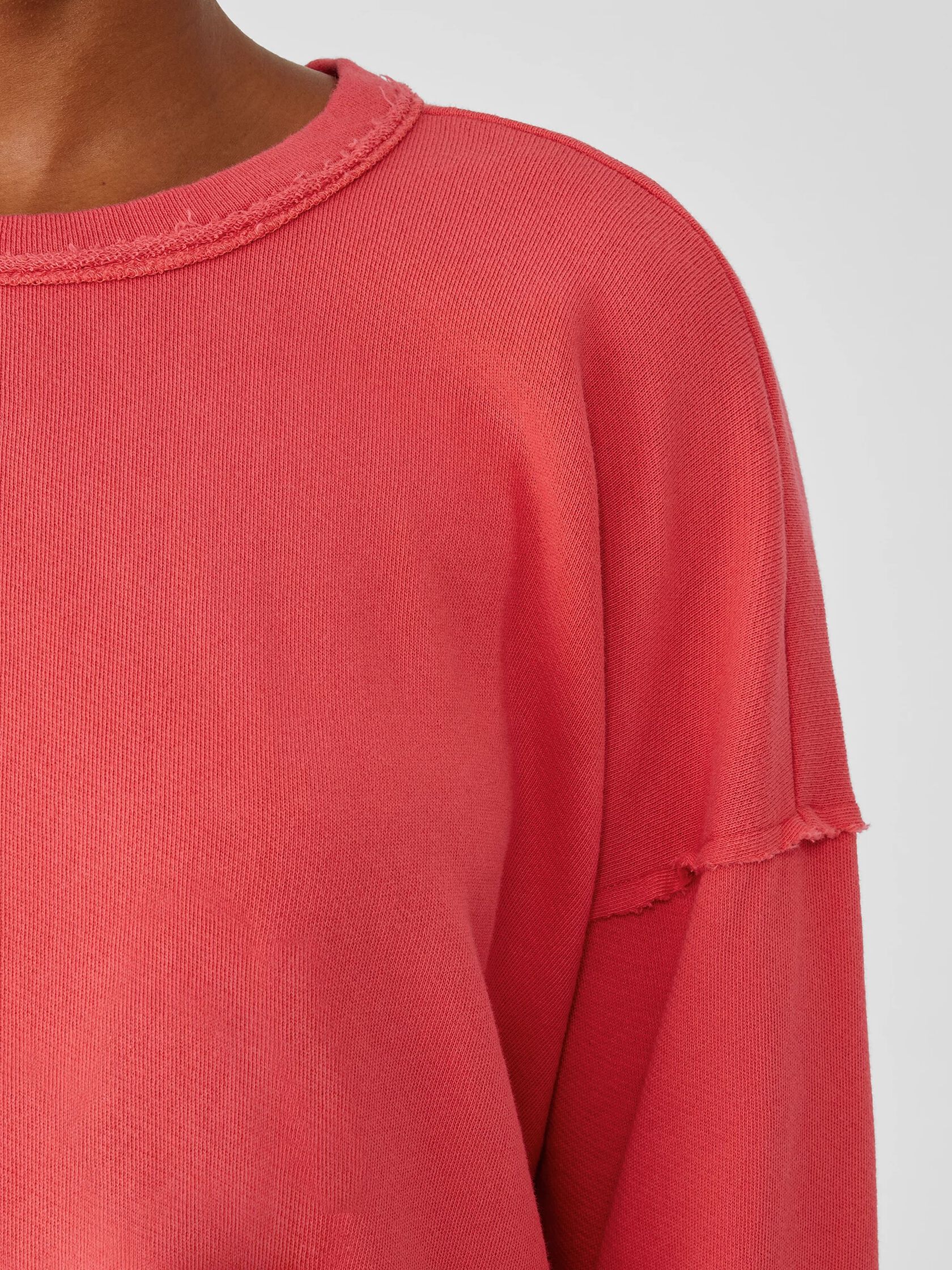 Lightweight Organic Cotton Terry Box-Top