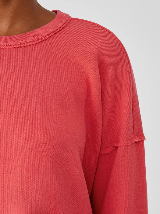 Lightweight Organic Cotton Terry Box-Top