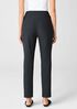 Washable Stretch Crepe High-Waisted Pant